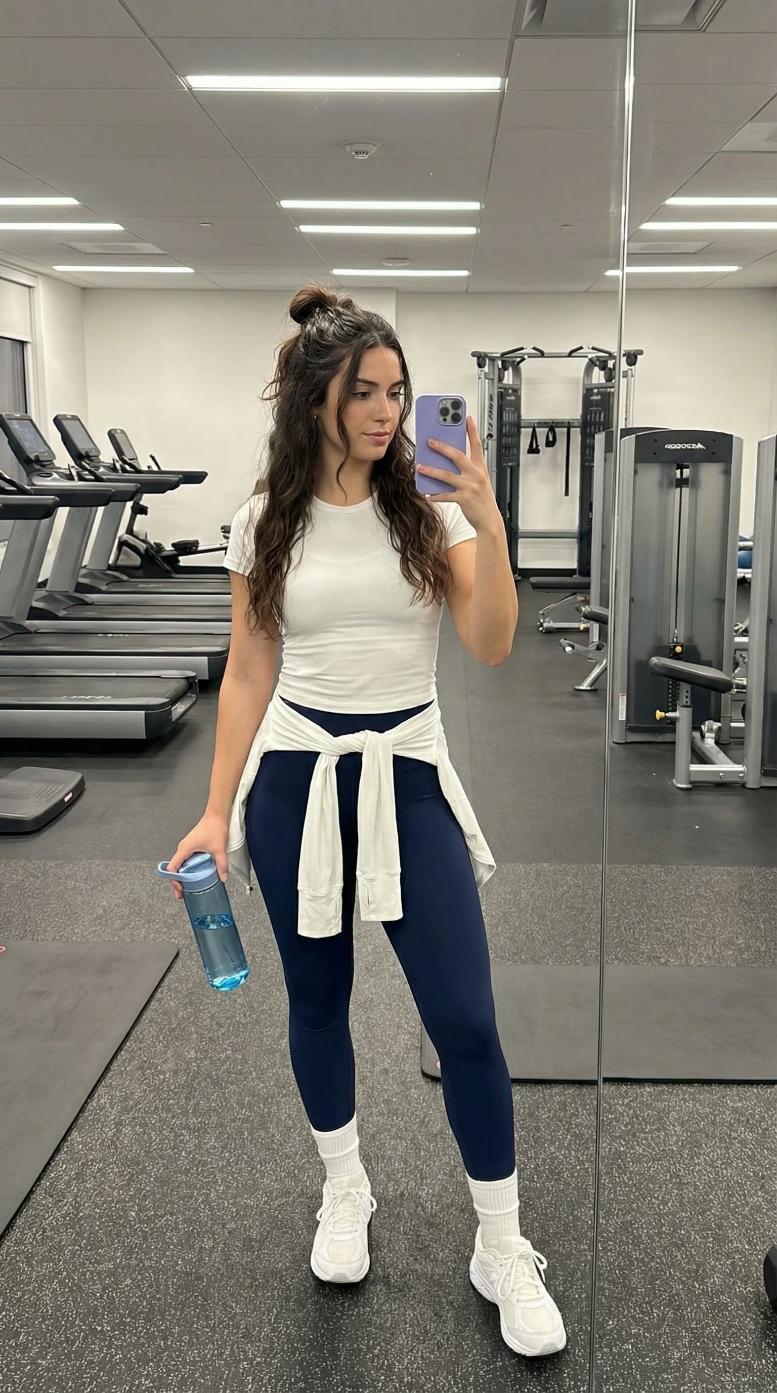 Fitness Influencer Gym Selfie