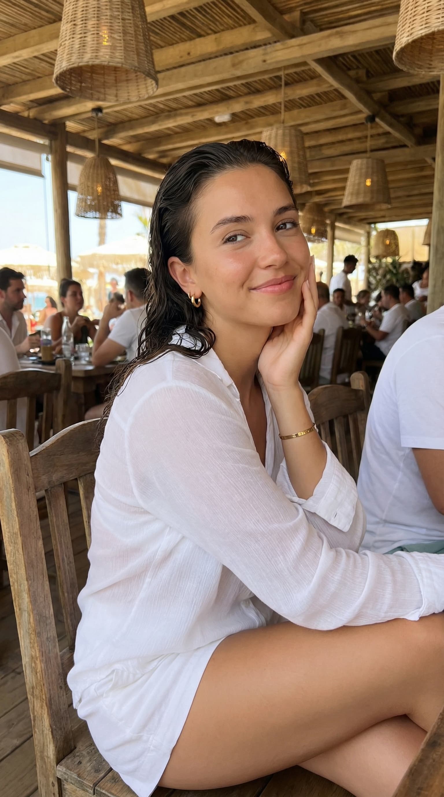 Beach Café Lifestyle Portrait